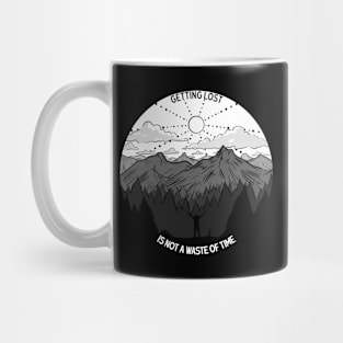 Get lost, find yourself Mug